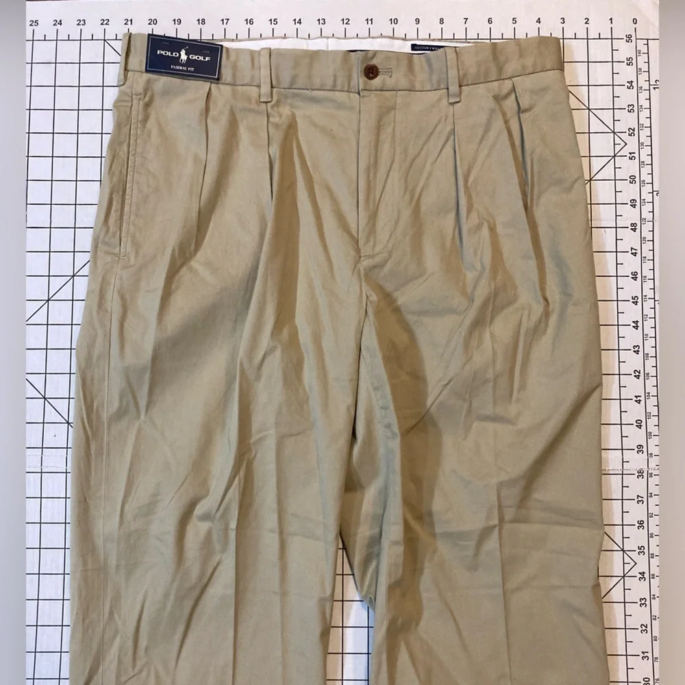 NWT Polo Ralph Lauren Men’s 34/30 Khaki‎ Twill Golf Pants